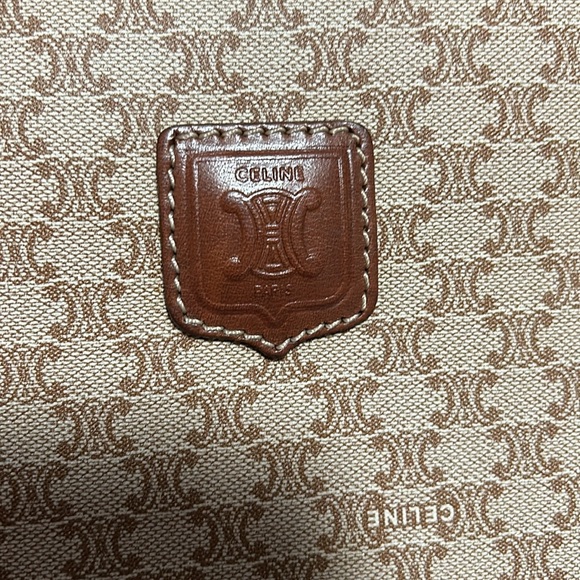 SOLD❤️Authentic Vintage Celine Macadam Small clutch - Picture 8 of 15